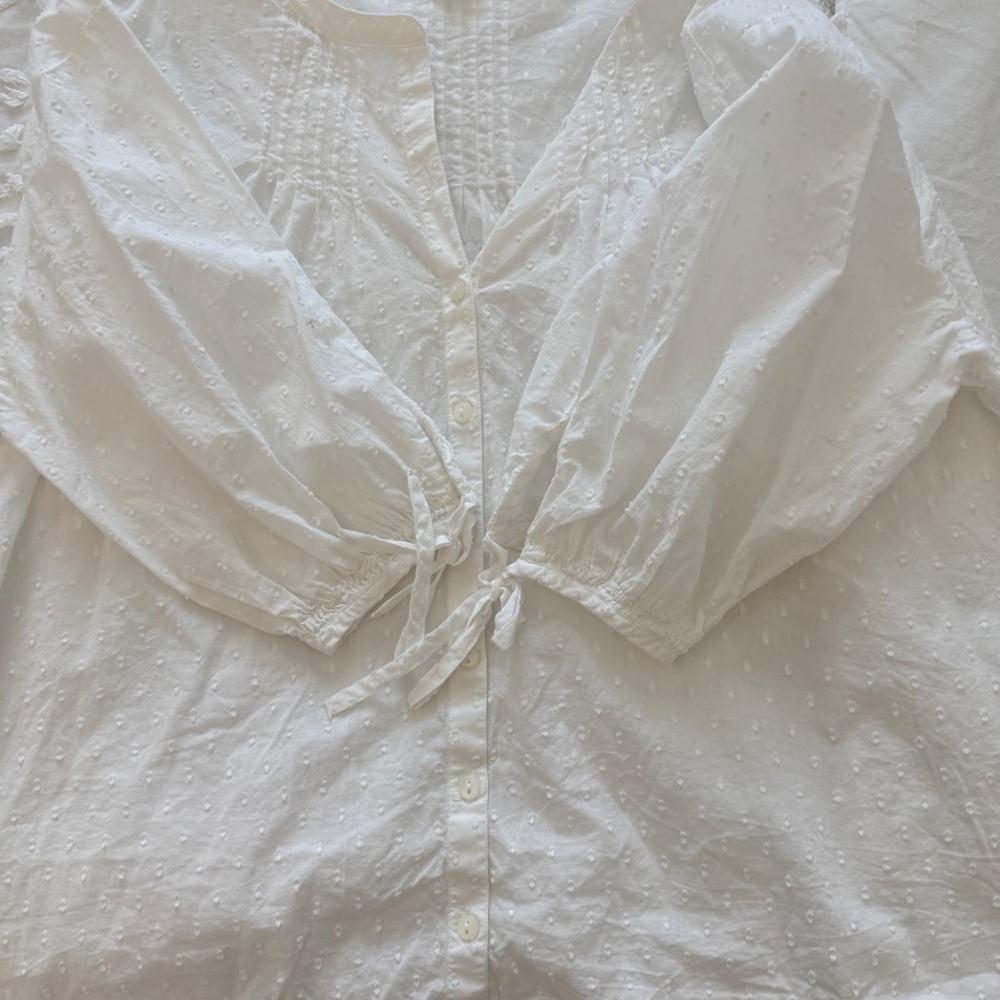 Caslon 100% Cotton Blouse (new) - Picture 5 of 5